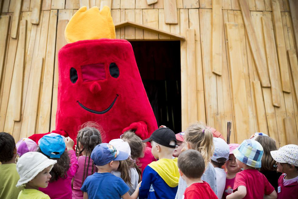 La maison Pitoufeu, animation maternelle