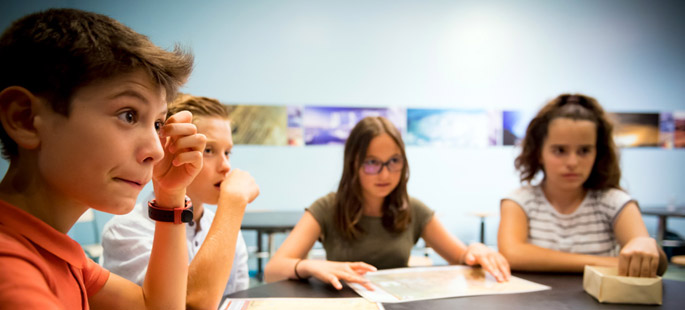 Gestion d'une crise volcanique, atelier pédagogique secondaire